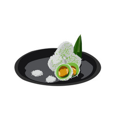 Klepon Indonesian Food Design