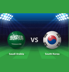 Saudi Arabia Vs South Korea Knockout Stage Asia