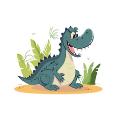 Alligator Crocodile Cartoon Kid Story Education