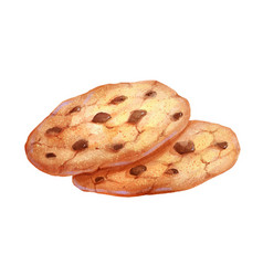 Watercolor Isolated Of Cookies