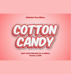 Cotton Candy Editable Text Effect