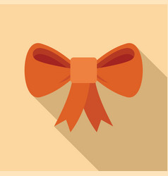 Surprise Ribbon Bow Icon Flat Happy Gift