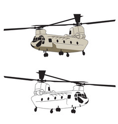 Chinook Military Transportation Design