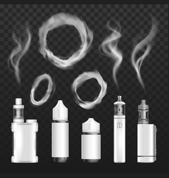 Realistic Vape Smoke Set