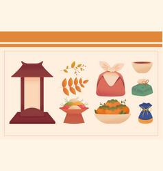 Set Of Korean Chuseok