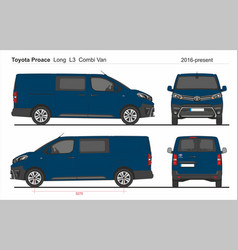 Toyota Proace Combi Long Van L3 2016-present