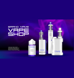 Vape Shop Ad Background