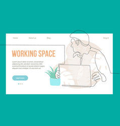 Coworking Space Landing Page