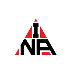 Ina Triangle Letter Logo Design