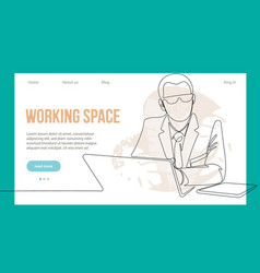 Coworking Space Landing Page