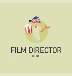 Film Director Mascot Logo