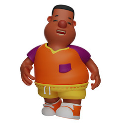 Big Boy 3d Cartoon Design Has A Lot Of Lau