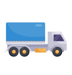 Blue Truck Icon