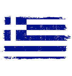 Grunge Flag Of Greece