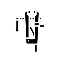 Leg Vice Glyph Icon