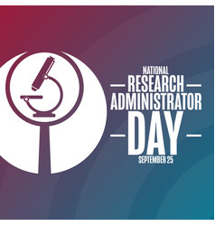 National Research Administrator Day September 25