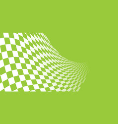 Light Green And White Checkered Background