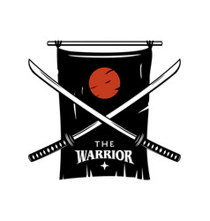 Samurai Academy School Logo Design