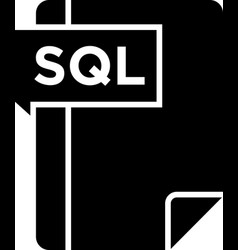 Sql Icon Symbols Pictograms Design Elements