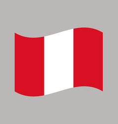 Flag Of Peru Peruvian National Symbol In Official