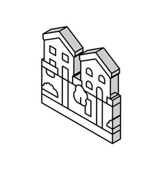 House Gardening Isometric Icon