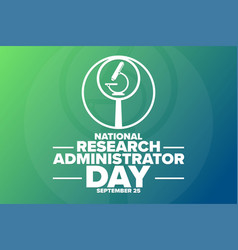 National Research Administrator Day September 25