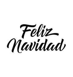 Feliz Navidad Lettering