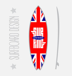 For Surfboard Design With Lettering And Slogan