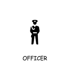 Officer Flat Icon