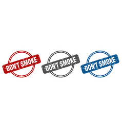 Dont Smoke Stamp Smoke Sign Smoke Label