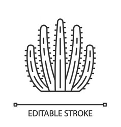 Organ Pipe Cactus Linear Icon