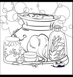 Trick Or Treat Coloring Page