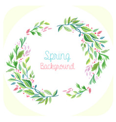 Spring Frame Background