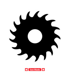 Circular Saw Blade Clipart Pack Detailed