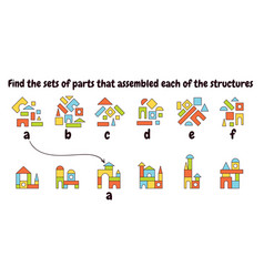 Find The Sets Of Parts That Assembled Each