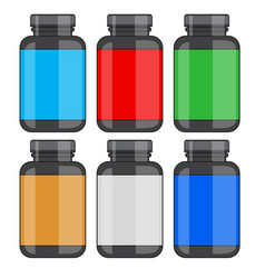 Medicine Plastic Bottle Mockup Design