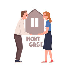 Severity Of Mortgage With Man And Woman Carrying