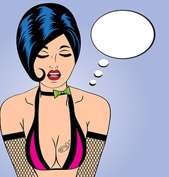 Sexy Horny Woman In Comic Style Xxx