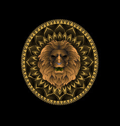 Lion Ornament Mandala