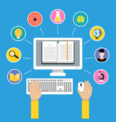 Online Education Concept