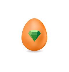 Easter Egg With Elements For St Patrick S Day