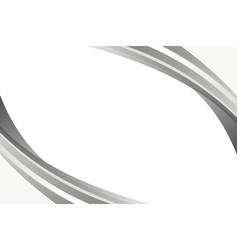 Gray Curve Free Frame Template Background