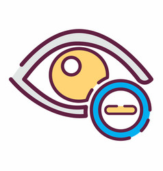 Icon Of Eye Exam 3 - Line Cut Style