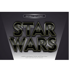 Star Wars Text Editable Effect