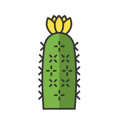 Hedgehog Cactus Color Icon