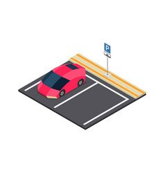 Isometric Parking Lot