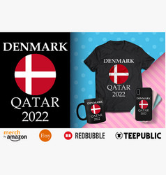 Denmark Qatar 2022 Shirt Design