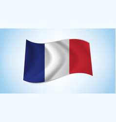 National Flag Of France - Waving