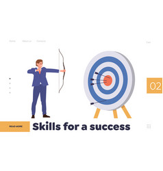 Skills For Success Landing Page Design Template