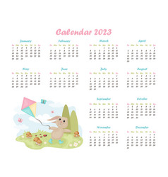 Calendar Year 2023 With The Image